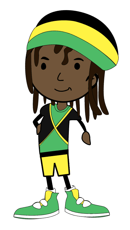 David is Nuff's Jamaican friend