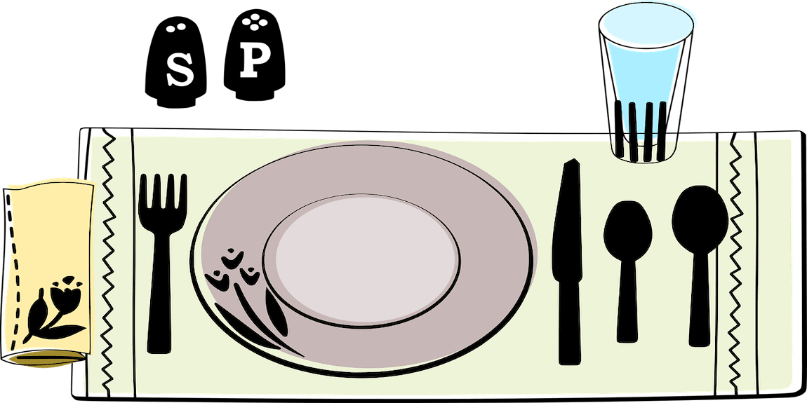 Table Manners Place Setting